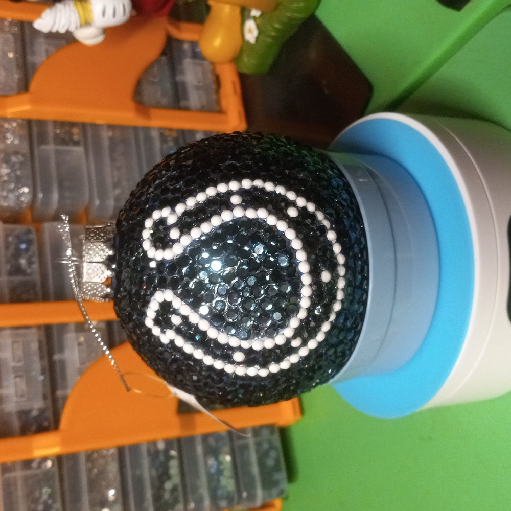 Handmade xmas ornament NFL Indianapolis Colts